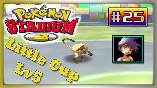 Pokémon Stadium 2 N64  LittleCup Lv5  Battle 6  Cora 25 [upl. by Onaicul]