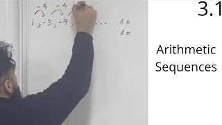 Sequences and Series part 1  Arithmetic  Edexcel A level maths year 2 pure [upl. by Cherianne]