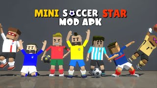 Mini Soccer Star ⚽⚽⚽⚽ Mod Version 086 😗😗😗  Mini Soccer Star ⚽⚽⚽⚽ Mod Unlimited Money 🤑🤑🤑🤑🤑 [upl. by Gelasias]