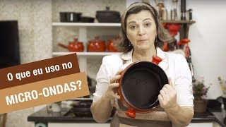 O QUE POSSO USAR NO MICROONDAS  Cozinha da Cátia [upl. by Aivatal]