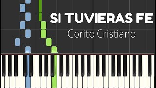 SI TUVIERAS FE  Piano Tutorial Fácil  Cómo Tocar Cumbia Cristiana Piano [upl. by Salvucci165]