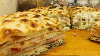 Gözleme  Turkish Stuffed Flatbread [upl. by Adora966]