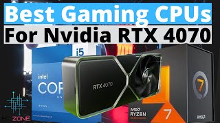 Best Gaming CPU to Pair with RTX 4070 In 2024 [upl. by Iliak]