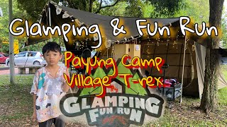 Payung Camp Village TRex Glamping amp Fun Run Bintulu [upl. by Llenyaj]