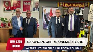 Sakadan CHP Genel Merkezine önemli ziyaret [upl. by Hamrah264]