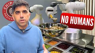 Chipotle tried hiring robot workers Heres what happened [upl. by Rolfe]