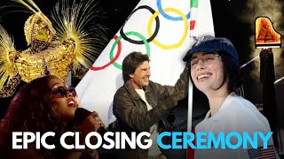 Paris Olympics Closing Ceremony Billie Eilish Snoop Dogg Tom Cruise amp More [upl. by Lilian]