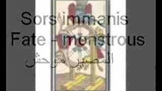 O Fortuna  with lyrics in Arabic English Italian Transliteration [upl. by Power271]