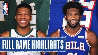 BUCKS at 76ERS  FULL GAME HIGHLIGHTS  December 25 2019 [upl. by Ku]