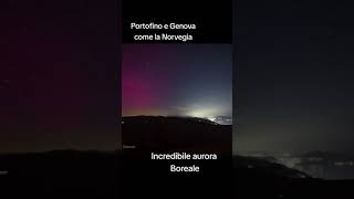 Aurora boreale Italia come la Norvegia [upl. by Nonnair125]