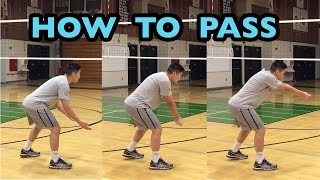 Passing FUNDAMENTALS  How to PASS Volleyball Tutorial part 16 [upl. by Okihsoy]