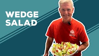 Love amp Best Dishes Wedge Salad Recipe  Salad Recipes for Dinner [upl. by Nelad594]