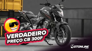 PREÇO DE MERCADO DA CB 300F TWISTER  FIPE boa notícia [upl. by Ahsirkal]