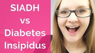 SIADH vs Diabetes Insipidus [upl. by Nortal]