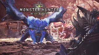 Apanhando da Lunastra  Monster Hunter World [upl. by Nnaynaffit611]