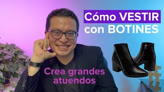 Cómo VESTIR con BOTINES y crear grandes atuendos 🤩 👍 [upl. by Shamrao]