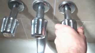 How To Fix A Leaking Bathtub Faucet Quick And Easy [upl. by Atena]