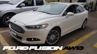 Teste do Ford Fusion EcoBoost AWD Remap [upl. by Nilya]