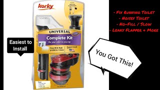 DIY Easily Fix Your Leaking Noisey No Fill  Slow Running Toilet By Watching This Simple Video [upl. by Hurty49]