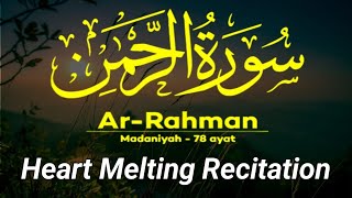 Best heart touching recitation of Surah ArRahman سورة الرحمن  Doa Salehudin [upl. by Edrock88]