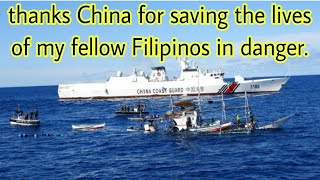 China helped Pinoy fisherfolks in Bajo de Masinlok Thanks CCG [upl. by Atik419]