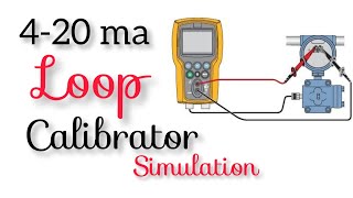 How to simulate 420ma signal with Loop Calibrator  Loop Checking  Part 13 [upl. by Seyer]