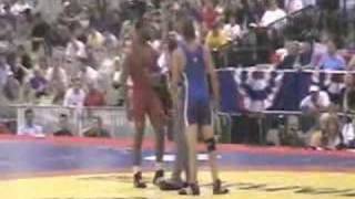 74kg Ben Askren vs Tyrone Lewis 2008 US Nationals Finals [upl. by Enomyar286]