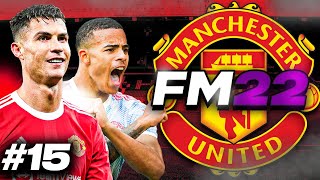 Using The FME Zealand Skin  FM22 Manchester United Career Mode Ep15  Football Manager 2022 [upl. by Assilim338]