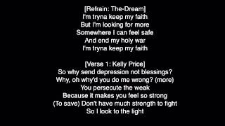 Kayne West  Ultra Light Beam Lyrics HD [upl. by Elleinwad]