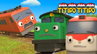 Titipo English Episodes l Diesel Help and save Titipo l S2 S1 compilation l Titipo Titipo [upl. by Llemor225]