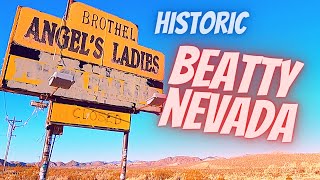 Historic Beatty Nevada HWY 95 Ghost Town [upl. by Lamek644]