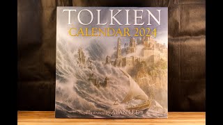 Hobbit News Tolkien Calendar 2024 Unboxing [upl. by Lammaj494]