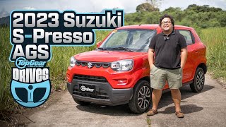 2023 Suzuki SPresso AGS review The SPresso finally goes ‘automatic’  Top Gear Philippines [upl. by Franz]