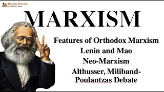 Political Science  What is Marxism Part 2 Orthodox Marxism Leninism Maoism NeoMarxism [upl. by Eelirrem]