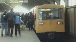 Berlin Schönhauser Allee Tram amp UBahn 1990 [upl. by Gahl732]