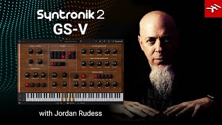 Jordan Rudess plays the GSV modern virtual synthesizer from Syntronik 2 [upl. by Nylatsyrk856]