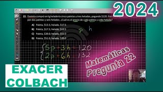 Matemáticas 22 Exacer Guía 2024 [upl. by Clarissa]