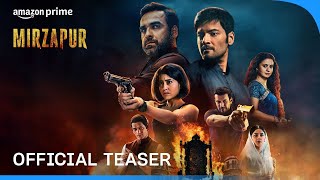 Mirzapur Season 3  Official Teaser  Pankaj Tripathi Ali Fazal Shweta Tripathi Rasika Dugal [upl. by Cilla716]