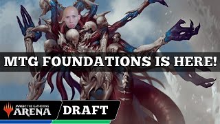 MTG FOUNDATIONS IS HERE  MTG Foundations Draft  MTG Arena [upl. by Quartus961]