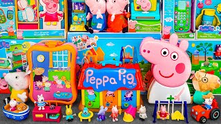 94 Minutes Satisfying with Unboxing Peppa Pig Surprise Doors with Keys Peppa Toys Collection Review [upl. by Ojadnama]