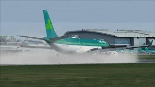 Aer Lingus A330200 EILAX Immersion Landing  DUB Dublin [upl. by Caras]