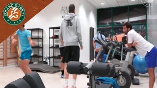 Moet Moments 5  The players routine I RolandGarros 2018 [upl. by Irabaj76]