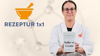 Rezeptur 1x1 Salbe vs Creme I 18032024 [upl. by Annirak996]