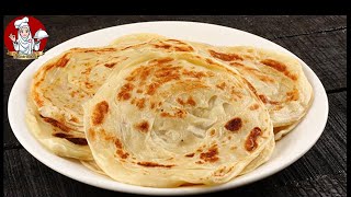 Layered Paratha Recipe  Soft Layered Paratha  How To Make Paratha [upl. by Wilma397]