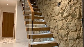 How to make stairs in luxurys types stairscase renovation interior interiorwooddesign bespoke [upl. by Nerot844]