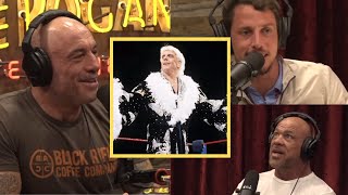 Joe Rogan amp Kurt Angle quotRic Flair Was Drinking All Dayquot [upl. by Llerrad]