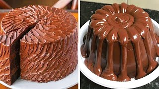 Indulgent Chocolate Cake Compilation  Easy Chocolate Cake Decorating Ideas  Best Cake Recipes [upl. by Ylatan]