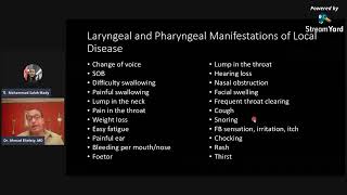 Larynx and hypopharynx sheet DrAhmed Eltelety [upl. by Ardnaid]