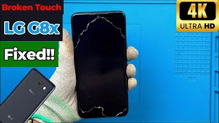 LG G8X Broken Touch Panel Replacement  Fixed With Professional Way LGG8xBrokenTouchFixed [upl. by Sandor546]