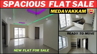 Spacious flat for sale in chennai medavakkam✈️Ready to move💥New flat saleyoutube flat viralvideos [upl. by Ferdinanda]